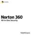 Norton 360 Käyttöopas