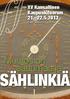 XV Kansallinen Kaupunkifoorum 21. 22.5.2013. Salo, Astrum-keskus. Muutos on sattumaa ja. ählinkiä