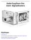 Kodak EasyShare-One Zoom -digitaalikamera Käyttöopas