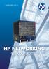 HP NETWORKING -VERKKOTUOTTEET