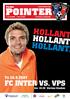 POINTER HOLLANT HOLLANTI FC INTER VS. VPS. To 26.4.2007. klo 18.30 Veritas Stadion. Pocket. www.fcinter.com. FC Interin asiakaslehti