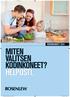 Miten valitsen kodinkoneet? helposti. kodinkoneet 2013. Rosenlew-esite_lokakuu_2012.indd 1 22.10.2012 15:34