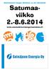 Satumaaviikko 2.-8.6.2014