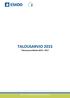 TALOUSARVIO 2015 Taloussuunnitelma 2016-2017