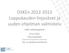 OSKEn 2012-2013 Loppukauden linjaukset ja uuden ohjelman valmistelu