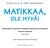 Matematiikkaa eriyttävään ammatilliseen opetukseen catering-alalle Tehtävien vastaukset