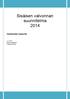 Sisäisen valvonnan suunnitelma 2014