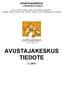 AVUSTAJAKESKUS TIEDOTE