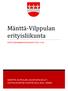 Mänttä-Vilppulan erityisliikunta