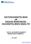 KATUSUUNNITELMAN JA KADUN RAKENNUS- SUUNNITELMIEN SISÄLTÖ