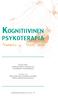 psykoterapia Penttinen, Henna Psykoterapeuttinen muutosprosessi - yksilöitymistä vai minähahmoja?