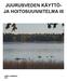 JUURUSVEDEN KÄYTTÖ- JA HOITOSUUNNITELMA III