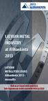 LATVIAN METAL INDUSTRY at Alihankinta 2013