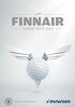 FINNAIR JUNIOR TOUR 2015. Yhteistyössä Suomen Golfliiton kanssa