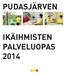 PUDASJÄRVEN IKÄIHMISTEN PALVELUOPAS