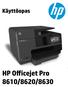 HP Officejet Pro 8610 e-all-in-one / HP Officejet Pro 8620 e-all-in-one / HP Officejet Pro 8630 e-all-in-one. Käyttöopas