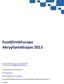 FoodDrinkEurope Akryyliamidi-opas 2013