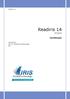 Version 1.1. Readiris 14 Windows. Käyttöopas. 10/29/2012 I.R.I.S. Products & Technologies dgi