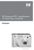 HP Photosmart R707 -digitaalikamera HP Instant Share -toiminnolla. Käyttöopas
