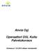 Anvia Oyj. Operaattori DSL Kuitu Palvelukuvaus. Voimassa 1.10.2012 alkaen toistaiseksi