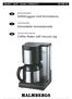 Kaffebryggare med termoskanna. Kahvinkeitin termoskannulla. Coffee Maker with Vacuum Jug