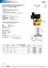 2/2 Sarja 238 5 MAGNEETTIVENTTIILIT. 2-tie magneettiventtiilit, normaalisti kiinni 0-paine-erolla, vesi-iskuvaimennettu koko 3 /8 1, DN10 DN25