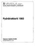 Pyörätraktorit 1983. Vakolan tiedote 34/83