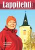 Lappilehti. Jaana palvelee rukoilemalla. Lue lisää, sivut 6-7 SUOMEN VAPAAKIRKON LAPIN LÄHETYS KUVA: LAURA LANTTO