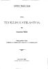 XVIII. TEOLLISUUSTILASTOA. 20. Vuonna 1903. EDELLINEN OSA. VUORITOIMI JA KONETEOLLISUUS; RAHAPAJA JA KONTROLLILAITOS. HELSINKI 1905.