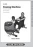ENGLISH 34-8118. Rowing Machine. Roddmaskin Romaskin Soutulaite SVENSKA NORSK SUOMI. Model: CM922B. Ver. 200806. www.clasohlson.