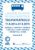 LAHDEN SEUDUN TALVIAIKATAULU