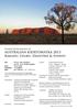 AUSTRALIAN KIERTOMATKA 2013 Kakadu, Uluru, Daintree & Sydney