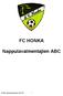 FC HONKA Nappulavalmentajien ABC