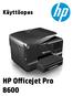 Käyttöopas. HP Oﬀicejet Pro 8600
