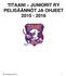 TITAANI JUNIORIT RY PELISÄÄNNÖT JA OHJEET 2015-2016