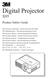 Digital Projector X95. Product Safety Guide