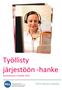 Työllisty järjestöön -hanke