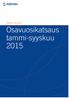 PÖYRY OYJ 30.10.2015. Osavuosikatsaus tammi-syyskuu 2015
