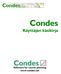Condes. Käyttäjän käsikirja