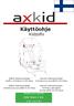 Käyttöohje. Kidzofix ECE R44 / 04. Kasvot menosuuntaan kiinnitys turvavyöllä 9-18 kiloa. Selkä menosuuntaan Isofix kiinnitys 9-18 kiloa