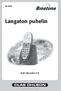 36-1849. Langaton puhelin. Ver. 200802. Malli: Big button 510. www.clasohlson.com