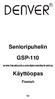 Senioripuhelin GSP-110. Käyttöopas