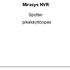 Mirasys NVR. Spotter pikakäyttöopas