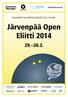 Järvenpää Open Eliitti 2014 29. 30.3.