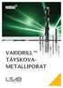 VARIDRILL TÄYSKOVA- METALLIPORAT