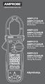 AMP-210 AMP-210-EUR AMP-220 AMP-220-EUR AMP-310 AMP-310-EUR AMP-320 AMP-320-EUR. Käyttöohje. 600A AC TRMS Clamp Multimeter