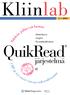 luotettava nopea kvantitatiivinen QuikRead järjestelmä ISO9001 CERTIFIED