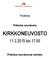 Pöytäkirja. Pirkkalan seurakunta KIRKKONEUVOSTO. 11.3.2015 klo 17.00. Pirkkalan seurakunnan toimisto