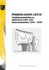 POHJOIS-SAVON LIITTO. Toimintasuunnitelma ja talousarvio 2007 sekä taloussuunnitelma 2008-2009