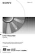 DVD Recorder RDR-HX820. Käyttöohjeet